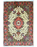 Tappeto persiano Tabriz 60 Raj misto seta 150x102 cm rosa