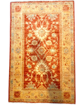 Tappeto Asla terracotta 125x80 cm con motivi floreali