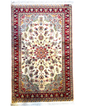 Tappeto Islamabad 124x78 cm avorio con medaglione floreale