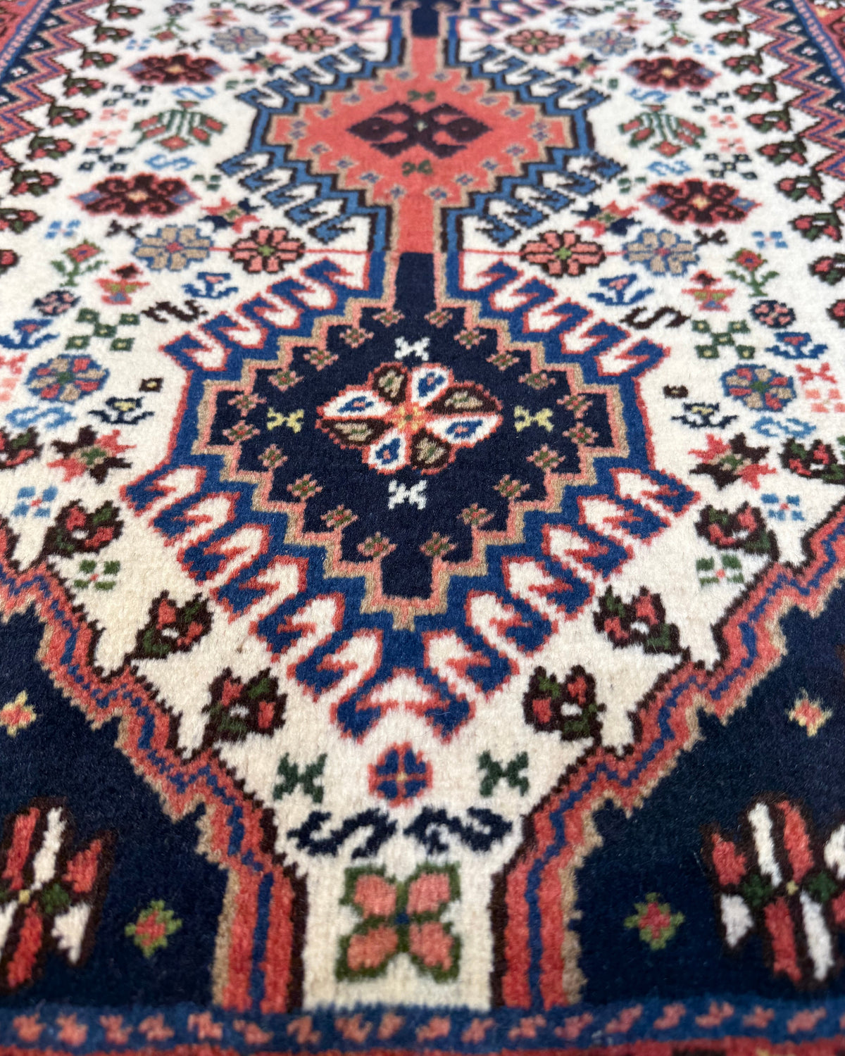 Yalameh 84x58 cm - scendiletto persiano annodato a mano